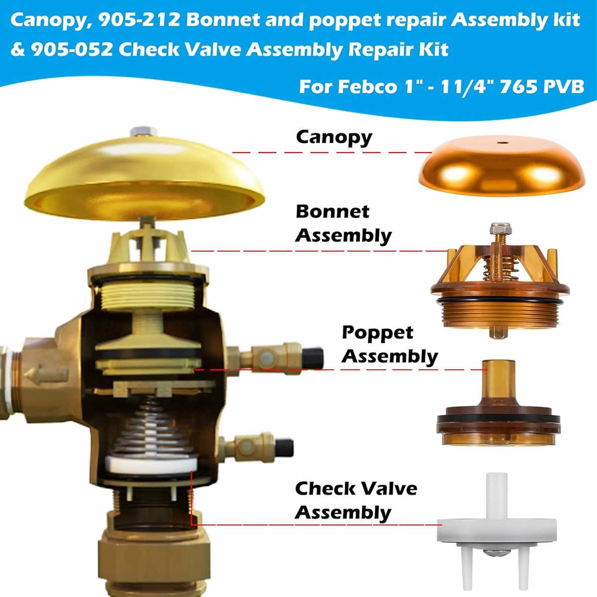 febco 765 parts diagram