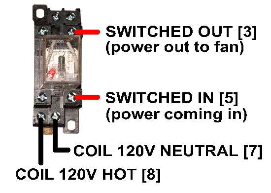 wiring diagram for fan relay wiring diagram for fan relay