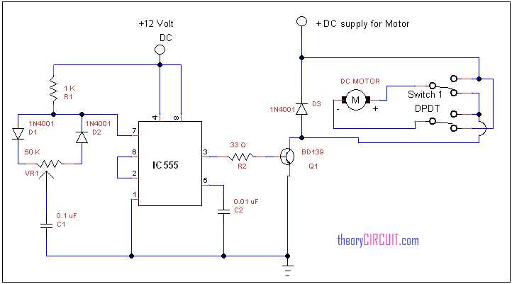forward reverse circuit diagram