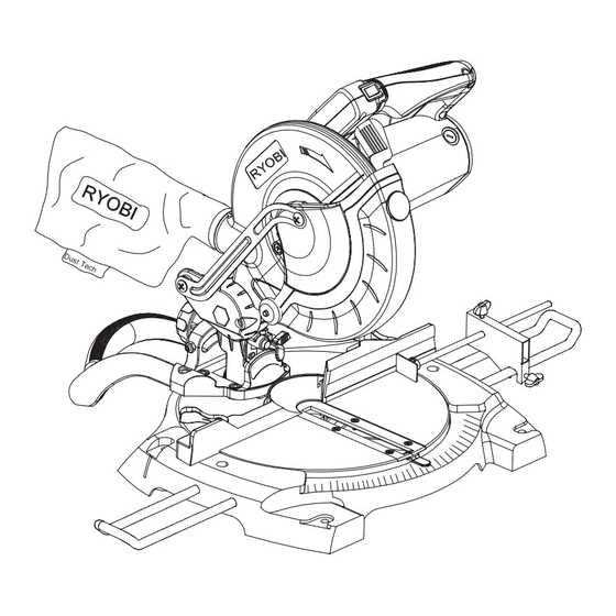 ryobi miter saw parts diagram