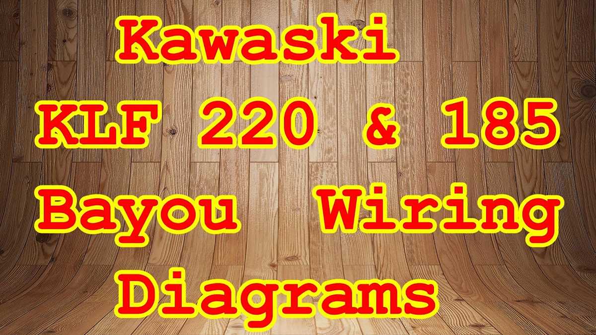 free kawasaki wiring diagrams