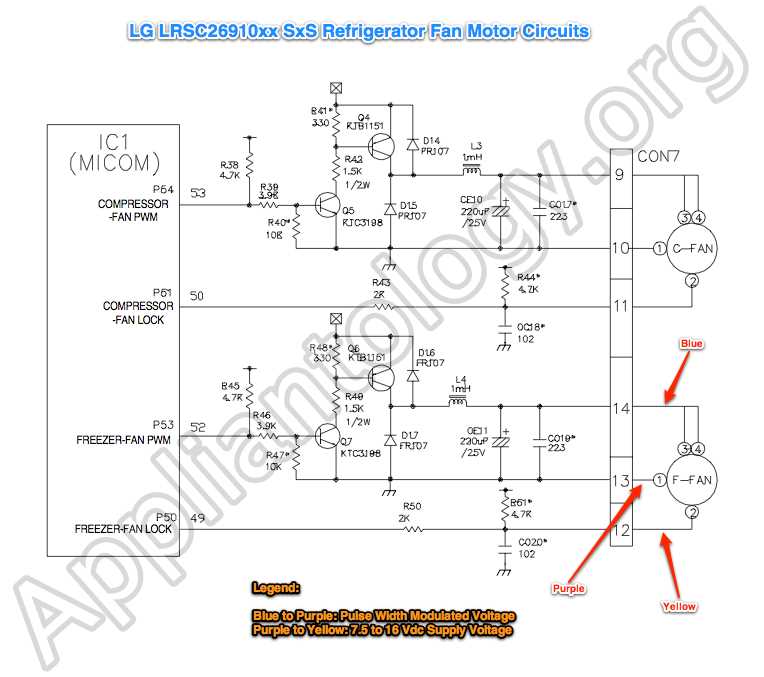 fridge circuit diagram fridge circuit diagram
