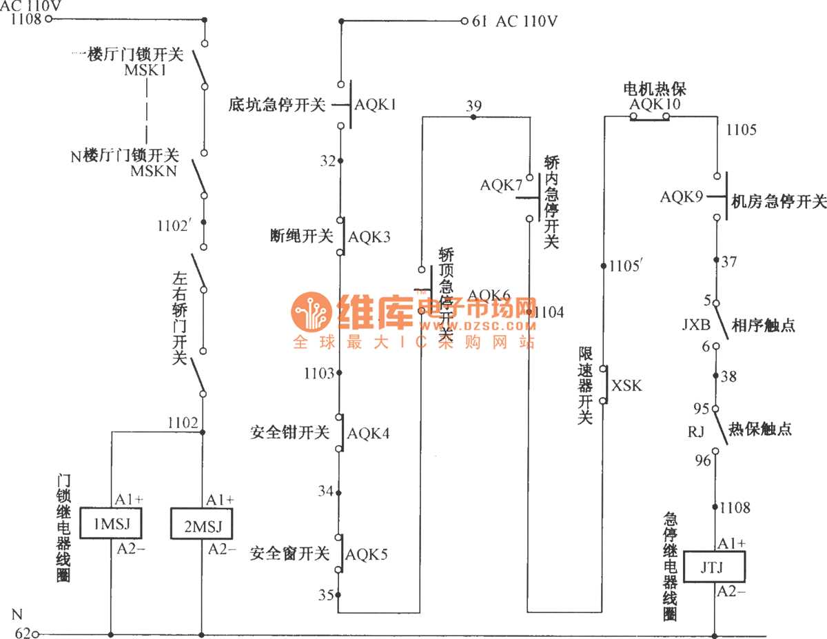 lift circuit diagram