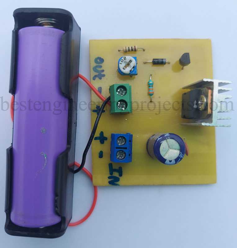 li ion battery charging circuit diagram