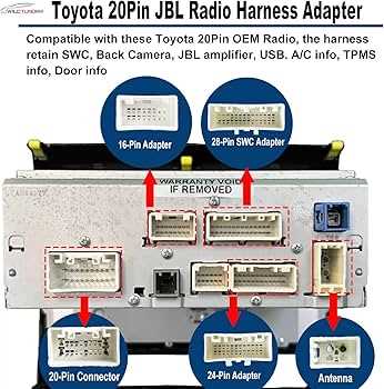 toyota jbl amplifier wiring diagram