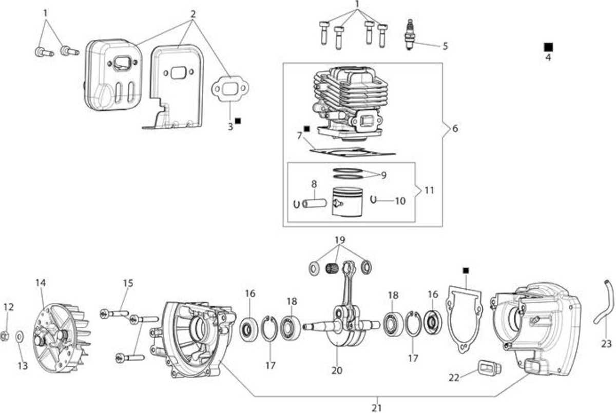 craftsman 25cc gas blower parts diagram
