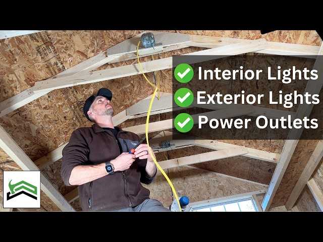 shed electrical wiring diagram