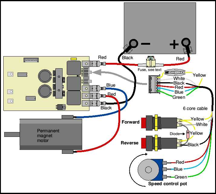 wiring diagram for push button start