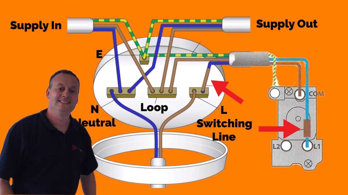 ceiling light circuit diagram