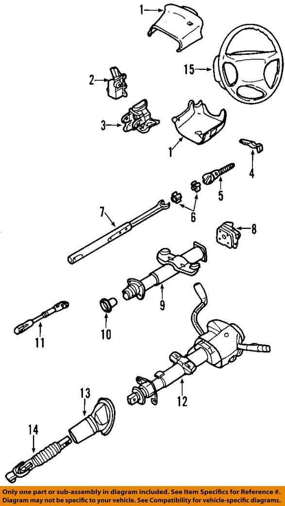 gm steering column parts diagram gm steering column parts diagram
