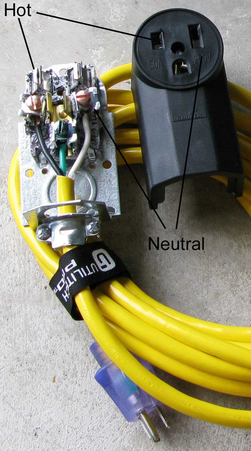 110v ac plug wiring diagram