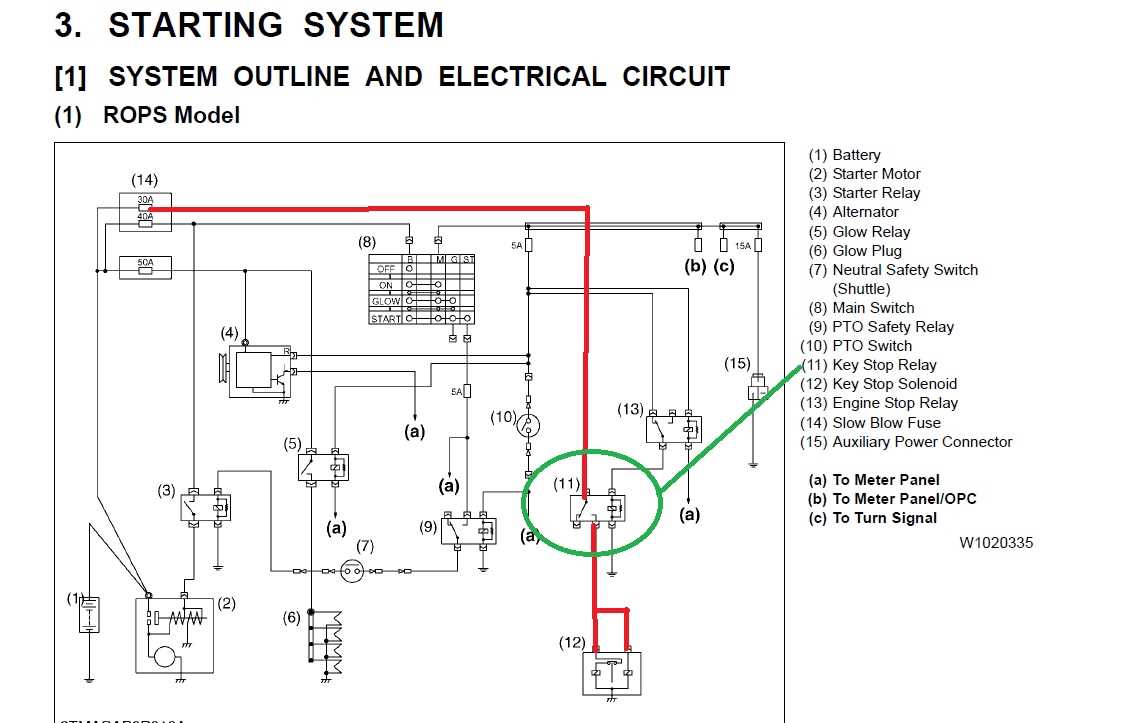 3 wire fuel shut off solenoid wiring diagram