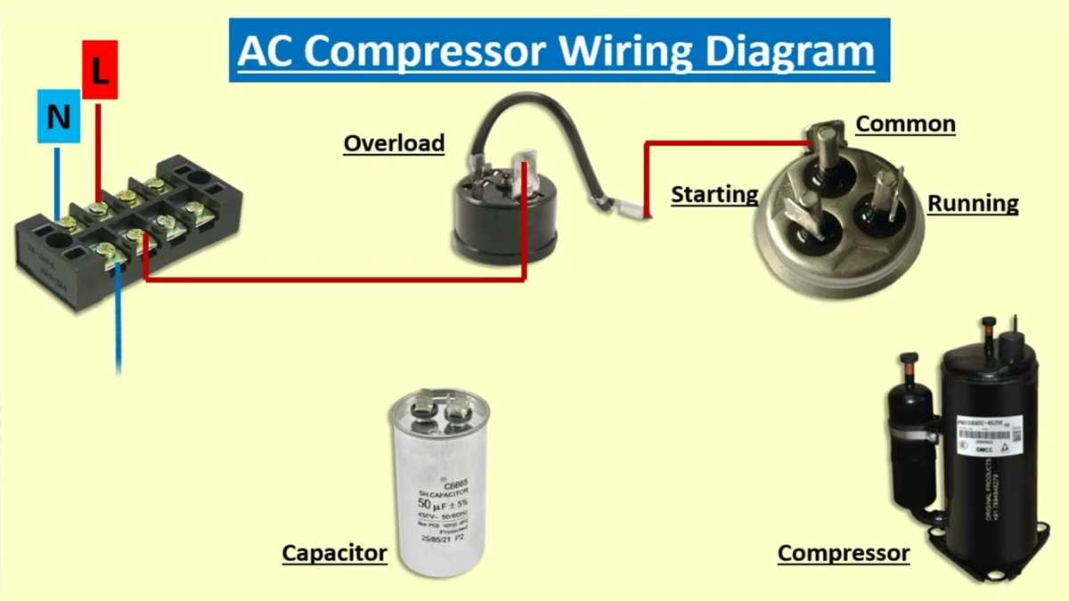 aircon compressor wiring diagram