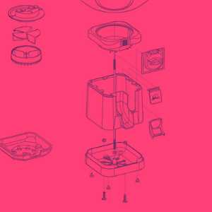 gumball machine parts diagram