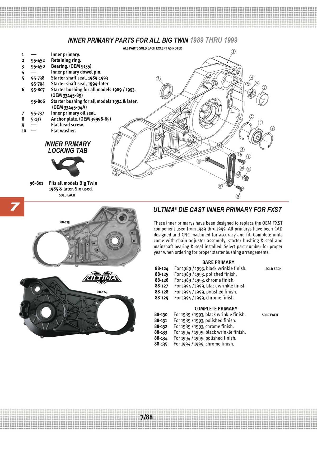 harley primary parts diagram