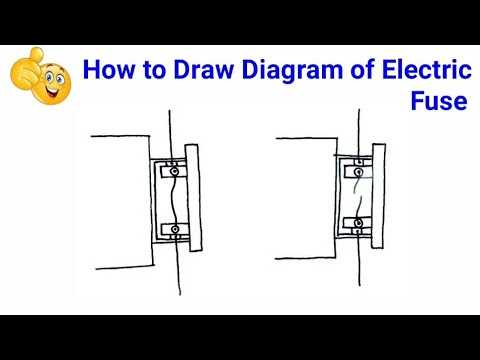 how to draw a fuse in a circuit diagram