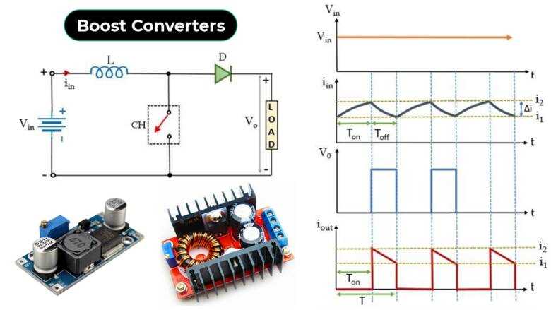 boost converter circuit diagram