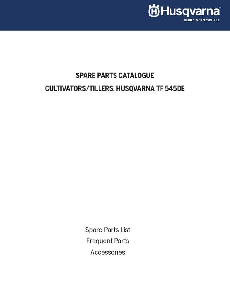 husqvarna tiller parts diagram