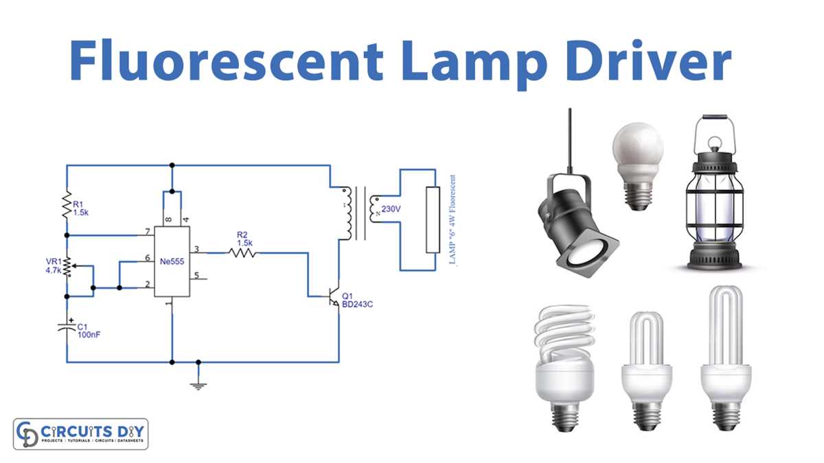 fluorescent tube circuit diagram