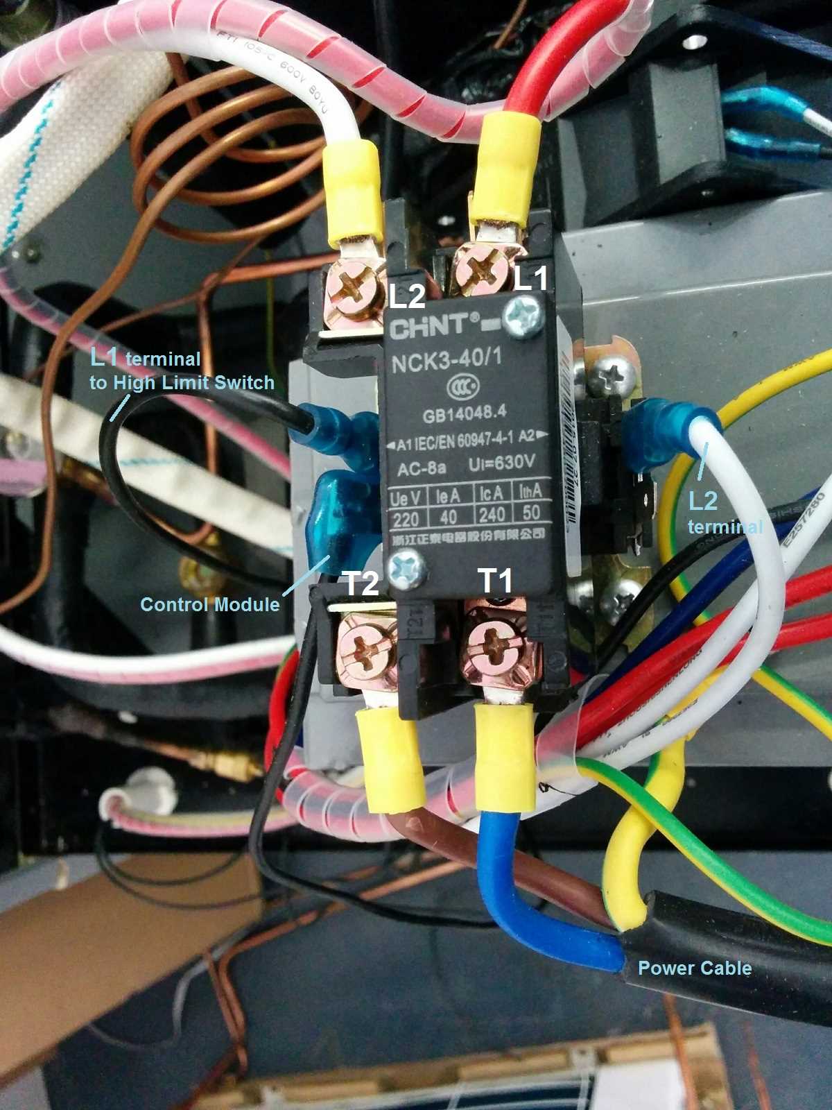 hvac contactor wiring diagram hvac contactor wiring diagram