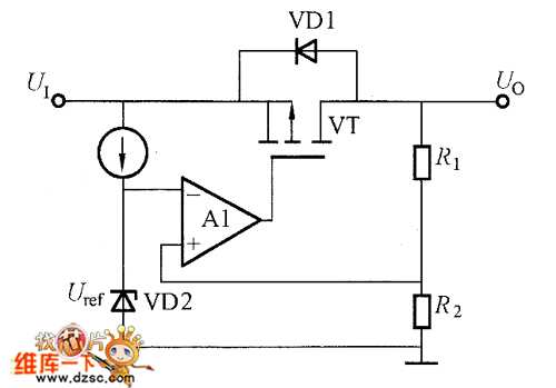mosfet voltage regulator circuit diagram