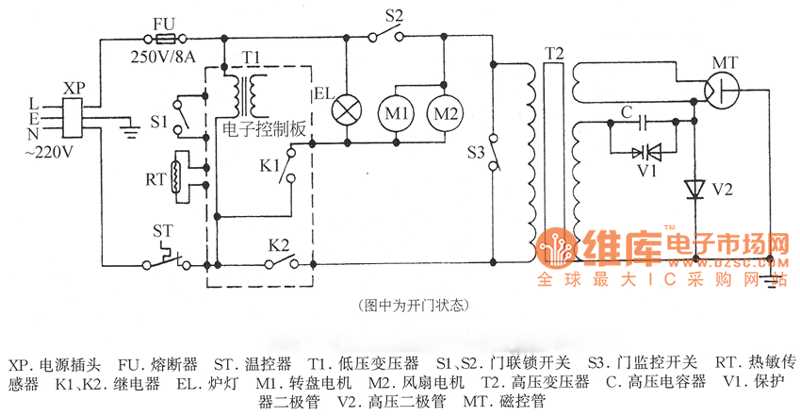 magnetron circuit diagram magnetron circuit diagram