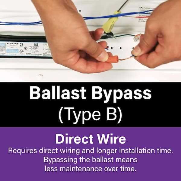 4 bulb ballast bypass wiring diagram