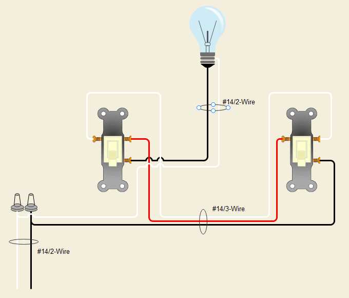 3 way light wiring diagram