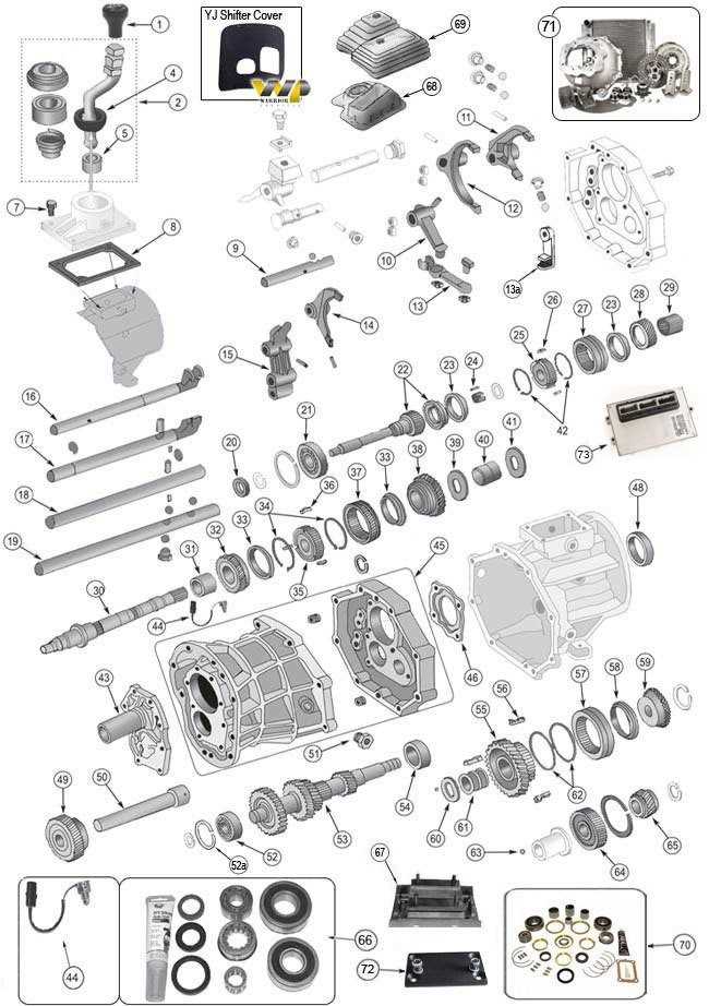 jeep wrangler parts diagram