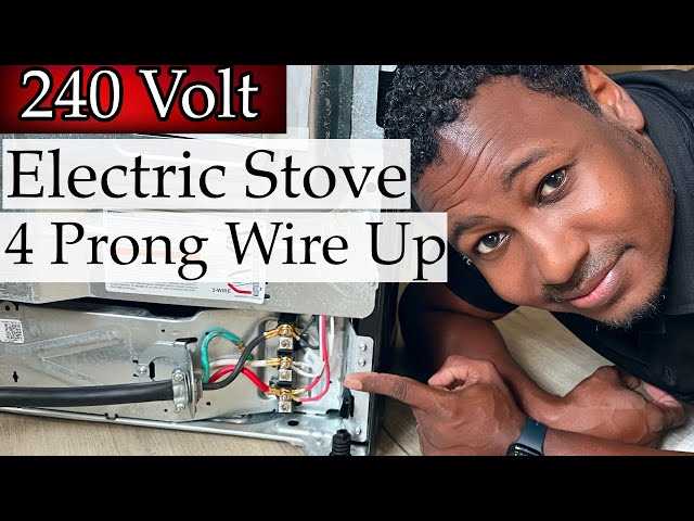 4 wire stove plug wiring diagram