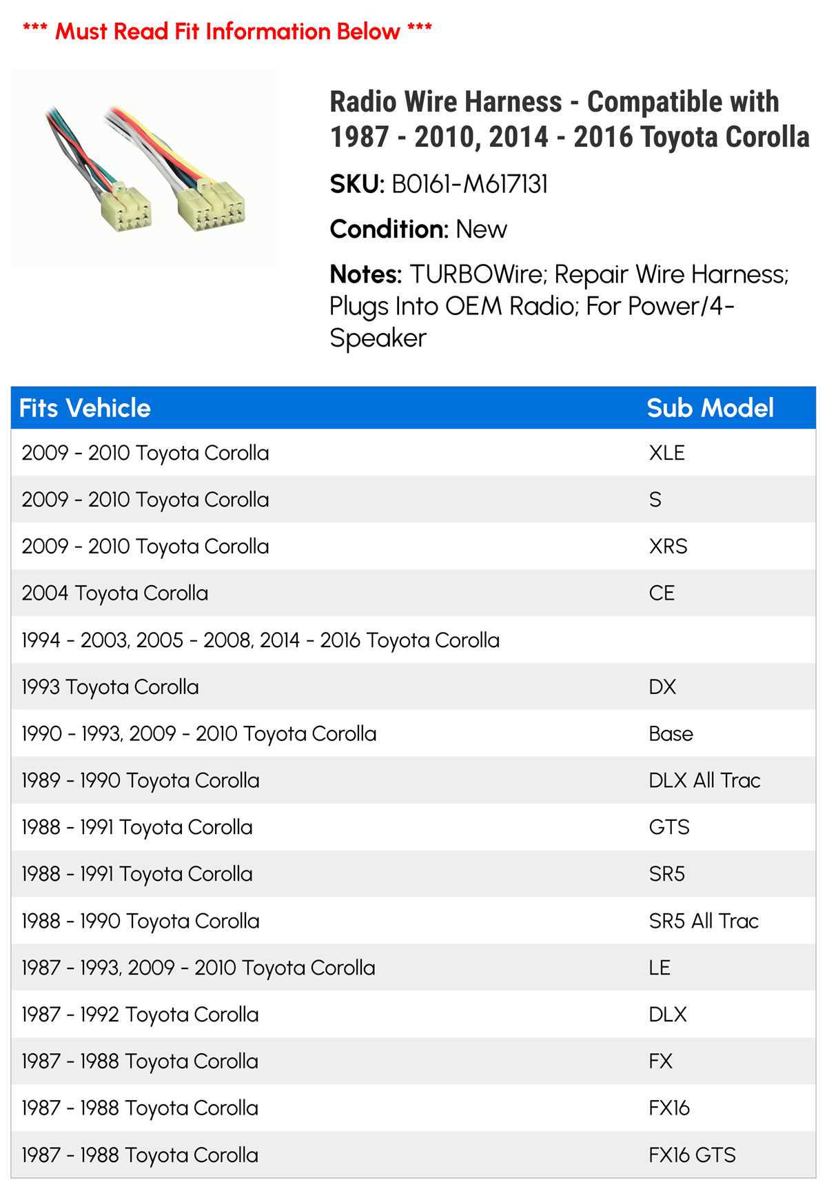 toyota radio wiring harness diagram toyota radio wiring harness diagram