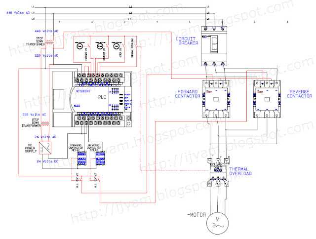 forward reverse circuit diagram