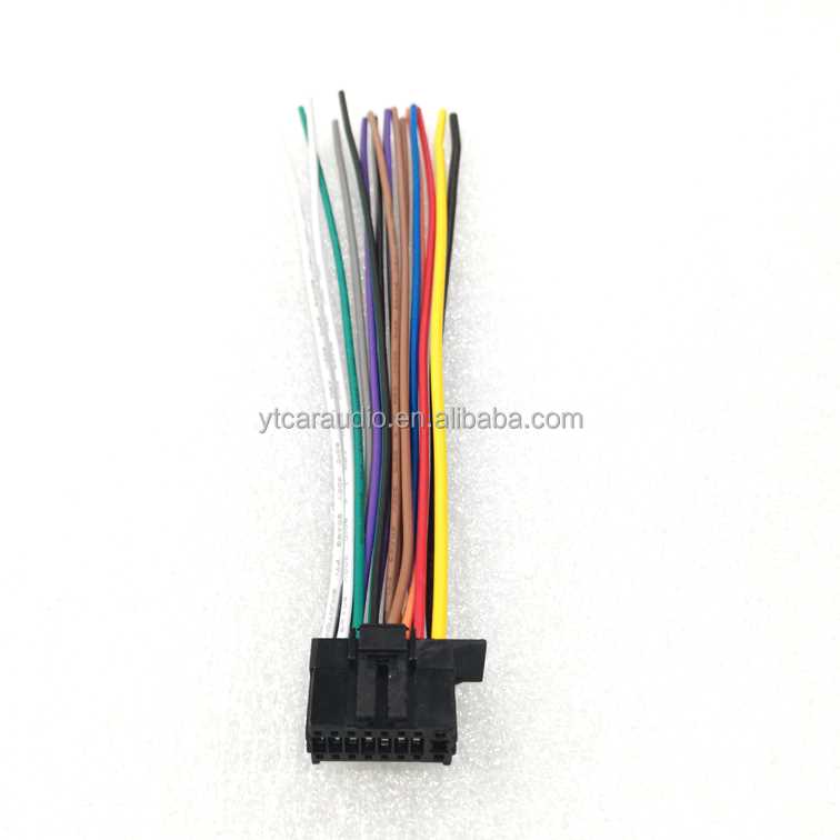 jvc radio wiring diagram