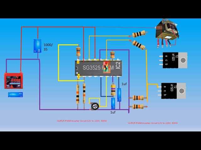 ka3525a inverter circuit diagram