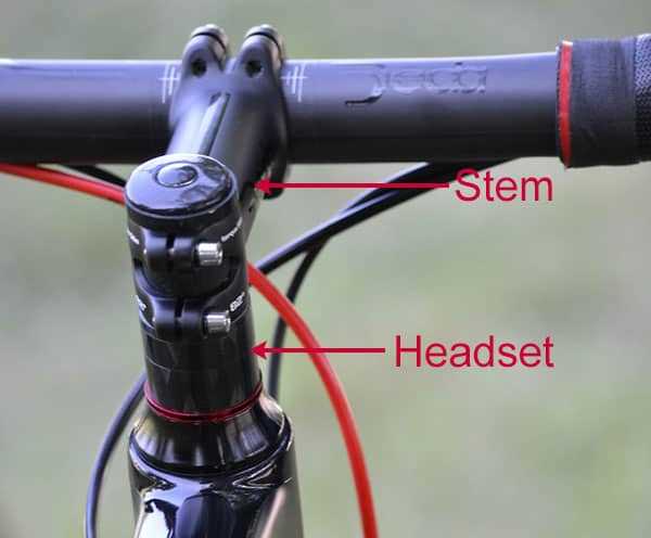 parts of mountain bike diagram