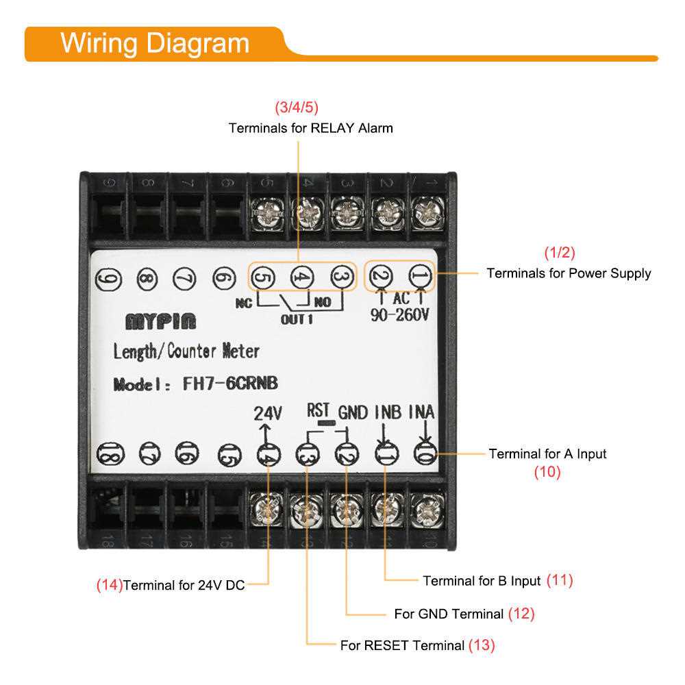 counter relay circuit diagram