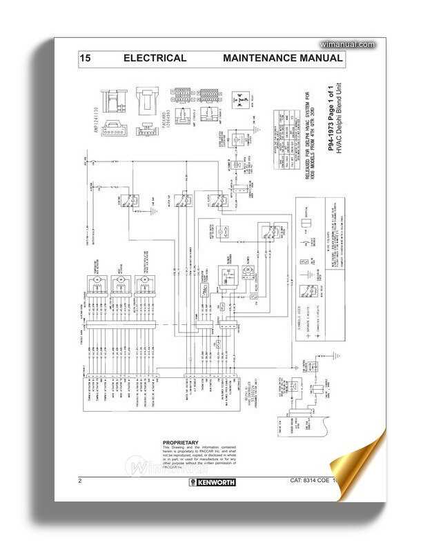 kenworth wiring diagram