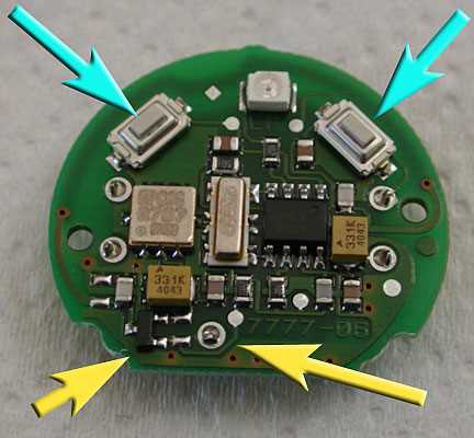 key fob circuit board diagram