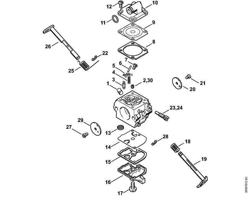 stihl 017 parts diagram stihl 017 parts diagram