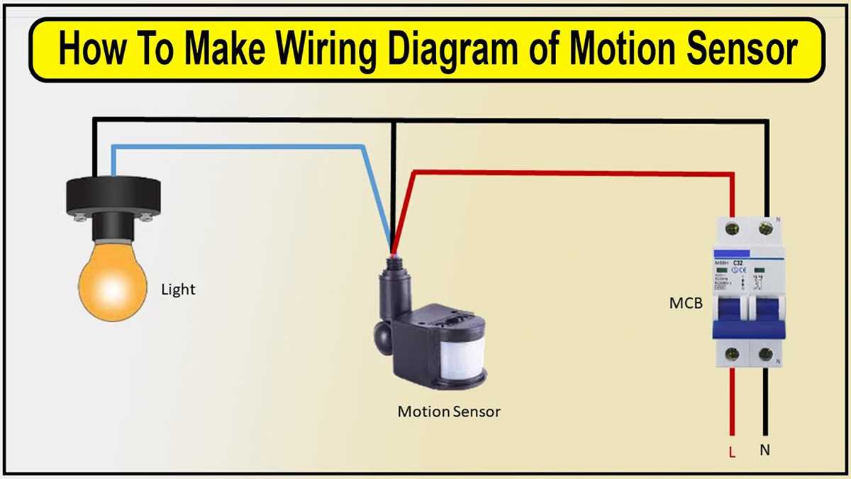 3 wire motion sensor wiring diagram