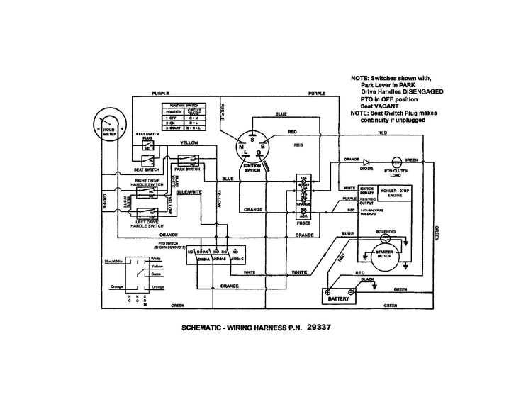 kohler engine wiring diagram