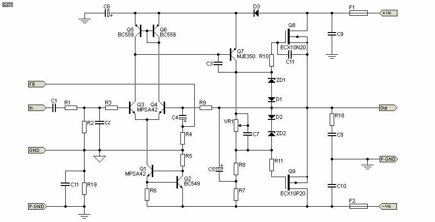 mosfet power amplifier circuit diagram mosfet power amplifier circuit diagram