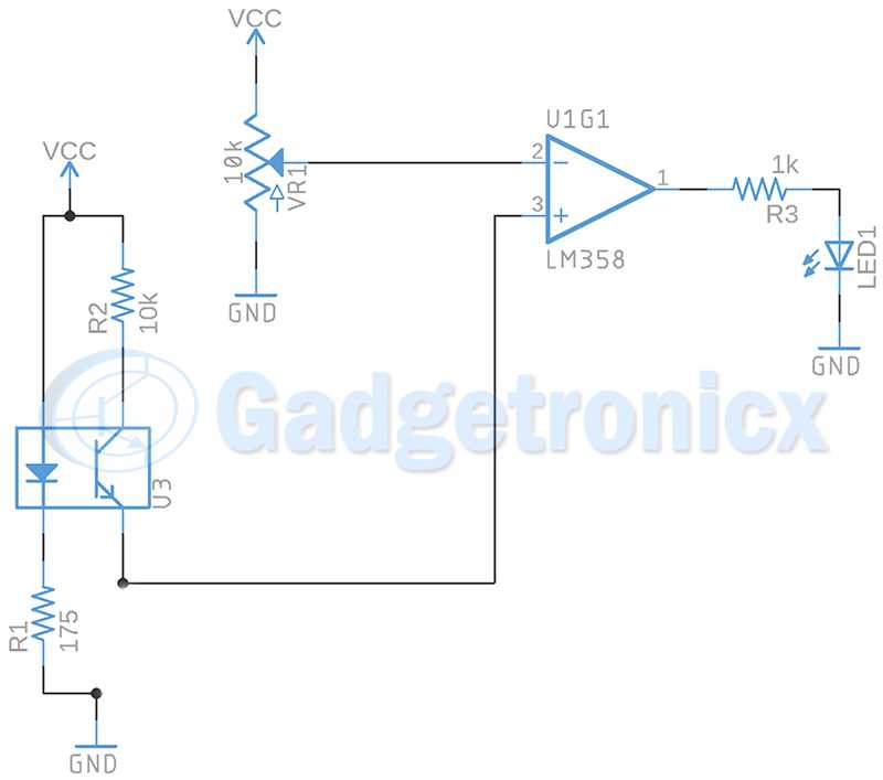 proximity sensor circuit diagram proximity sensor circuit diagram