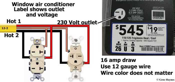 240 volt outlet wiring diagram