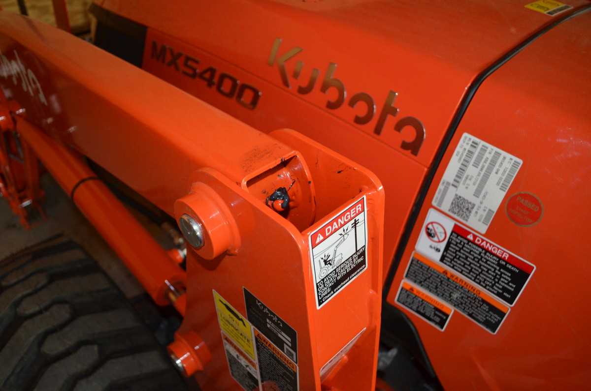 kubota mx5400 parts diagram