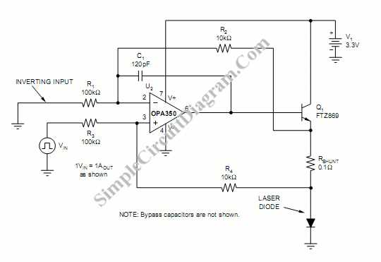 laser driver circuit diagram laser driver circuit diagram