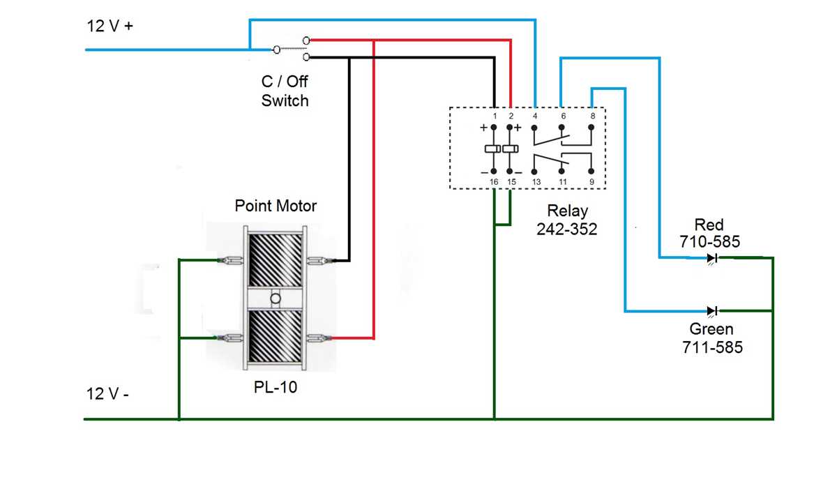 latching relay wiring diagram