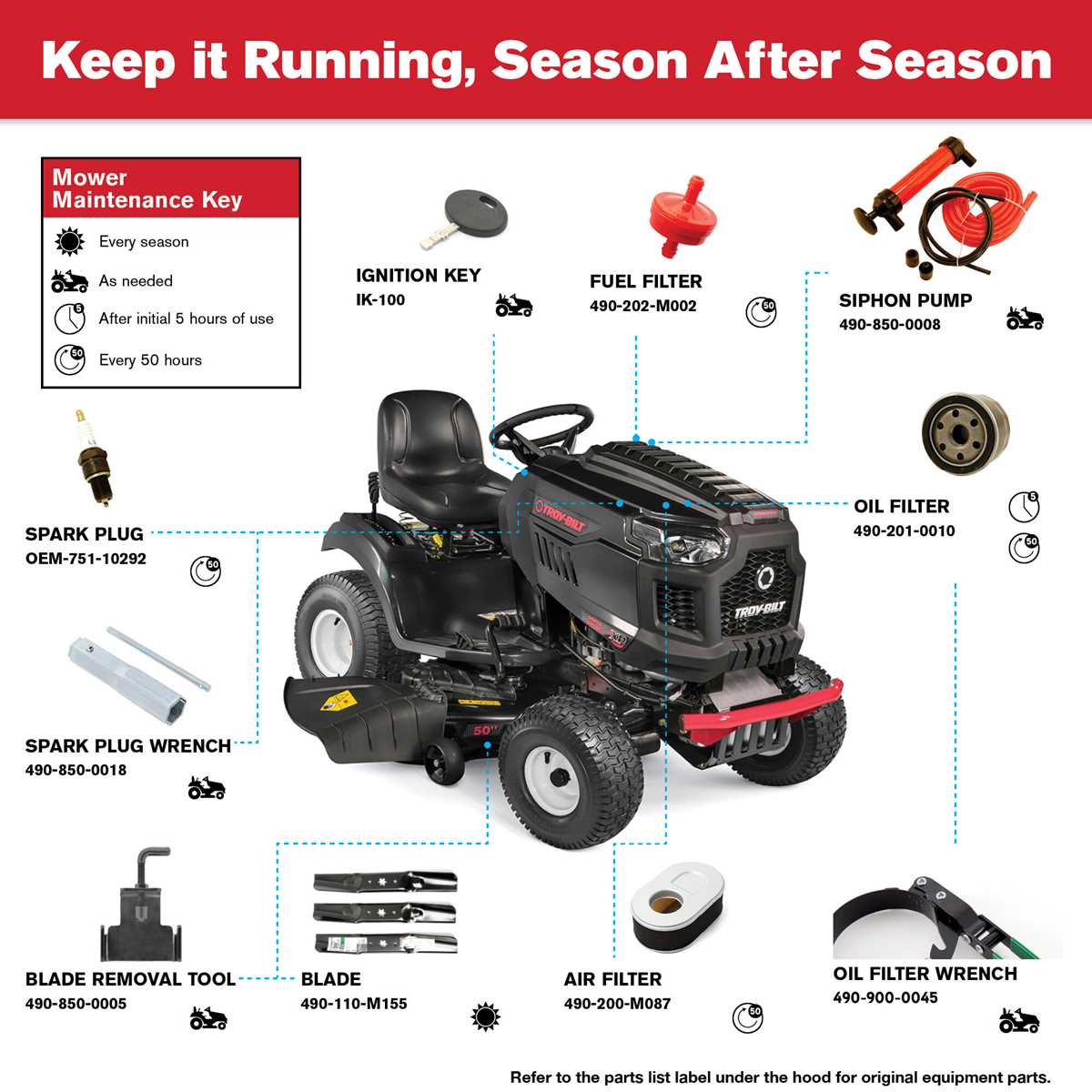 troy bilt 13al78bs023 parts diagram