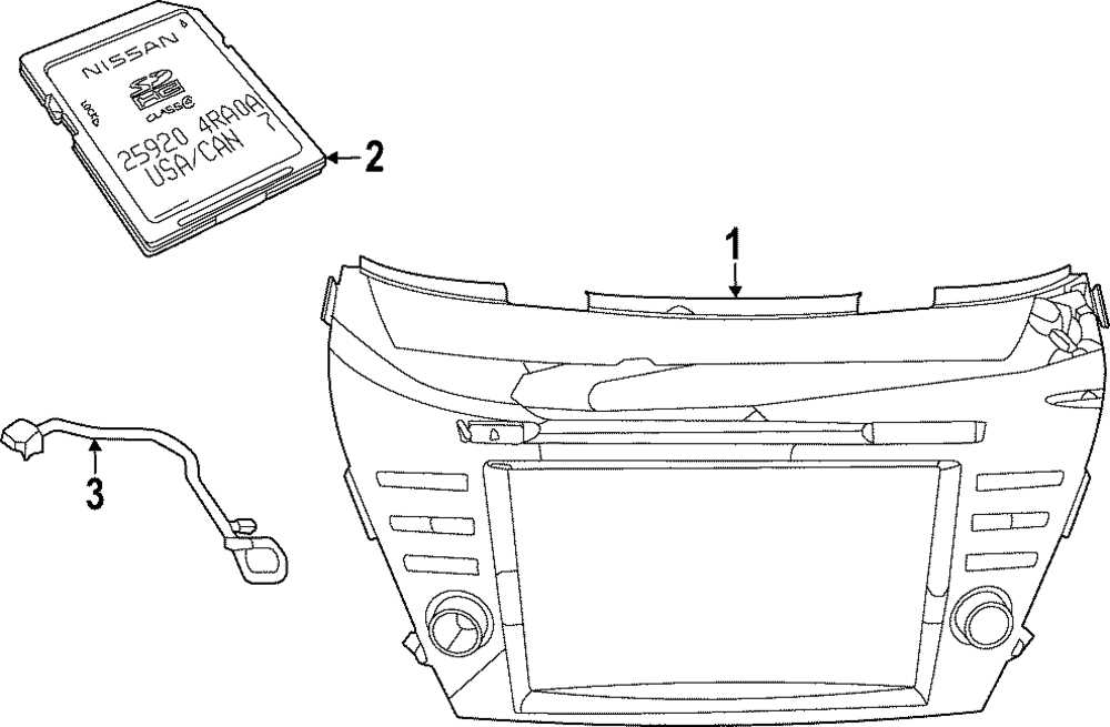 nissan murano parts diagram