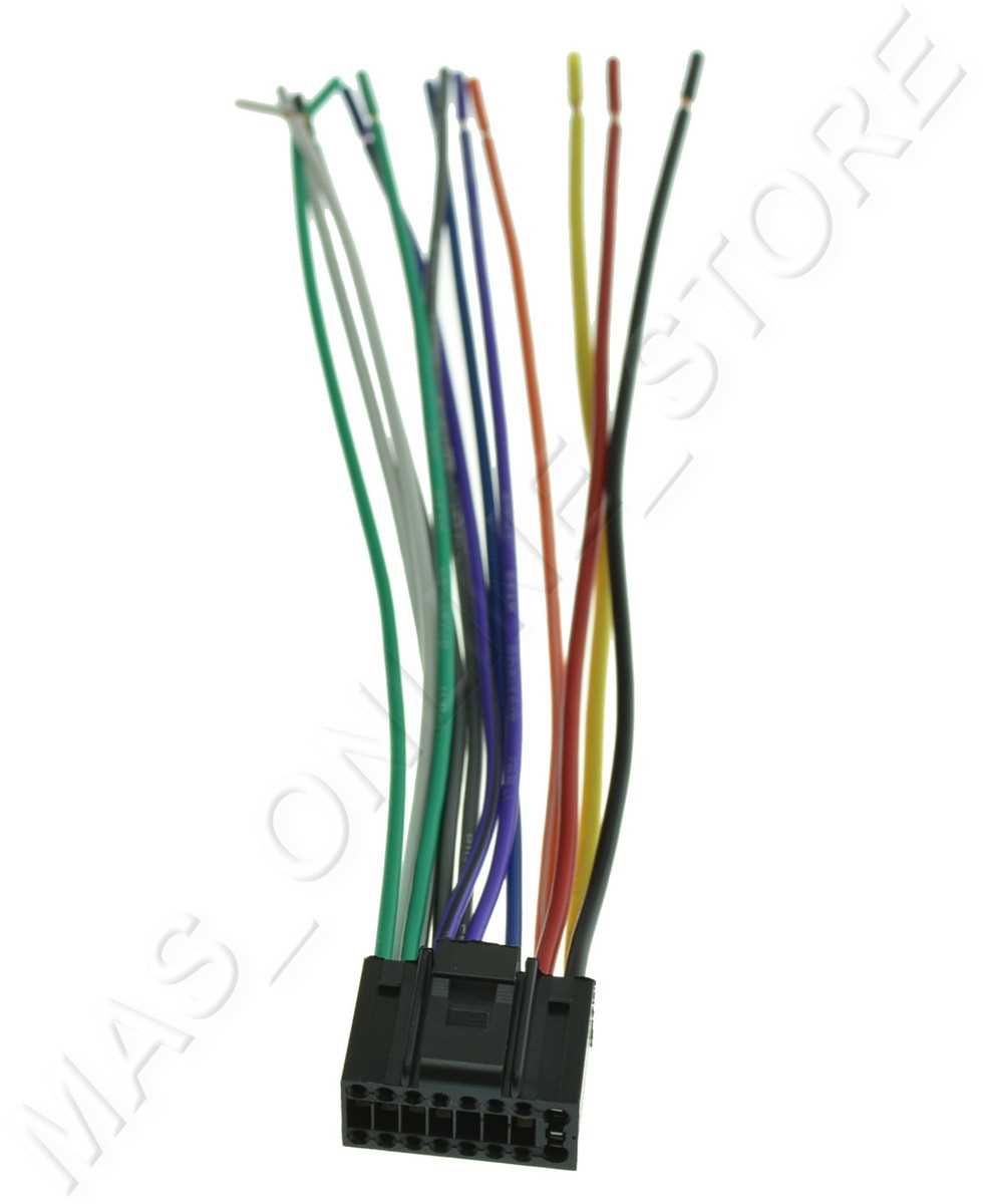 jvc car radio wiring diagram